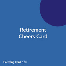 Load image into Gallery viewer, Retirement Cheers Card product image 1
