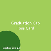 Load image into Gallery viewer, Graduation Cap Toss Card product image 2
