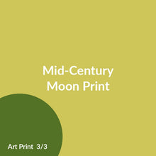 Load image into Gallery viewer, Mid-Century Moon Print product image 3
