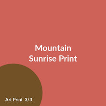 Load image into Gallery viewer, Mountain Sunrise Print product image 3
